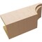 Ekena Millwork 6in. W x 6in. H x 16in. L Rivera Woodgrain TimberThane Rafter Tail, Primed Tan RFTUR06X06X16RIVRCPR - alternate 4